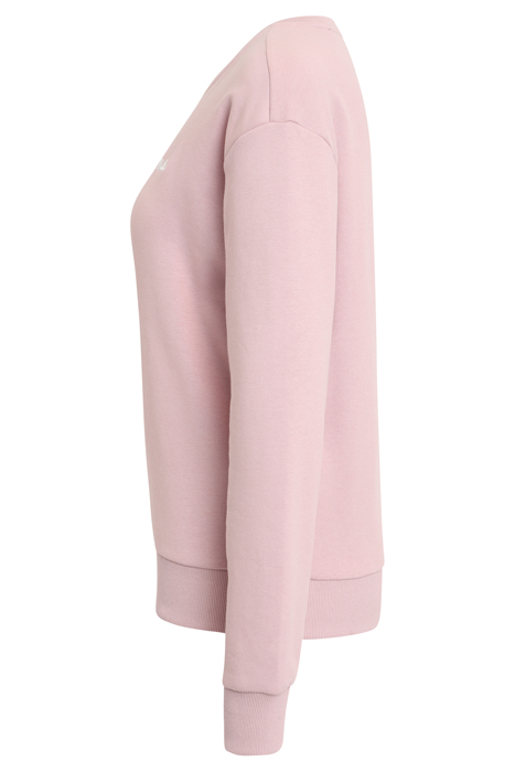 BANTIN SLIGHTLY CROPPED CREW SWEAT PALE MAUVE 6