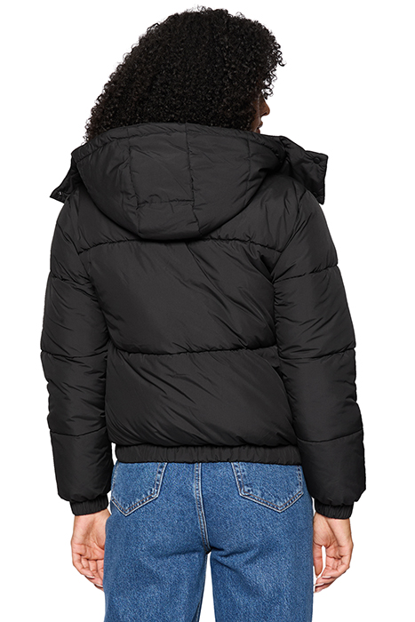 BUCHEN CROPPED PUFFER JACKET BLACK 2