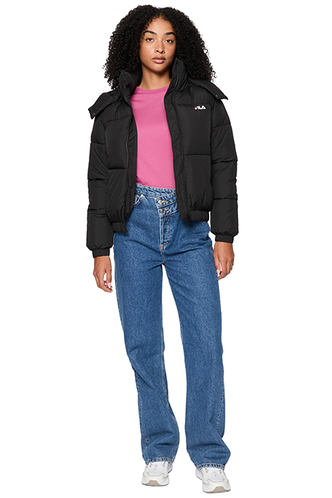 BUCHEN CROPPED PUFFER JACKET BLACK 3