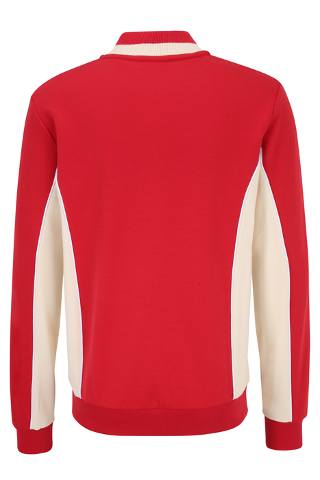 SETTANTA TRACK JACKET TRUE RED-ANTIQUE WHITE 5