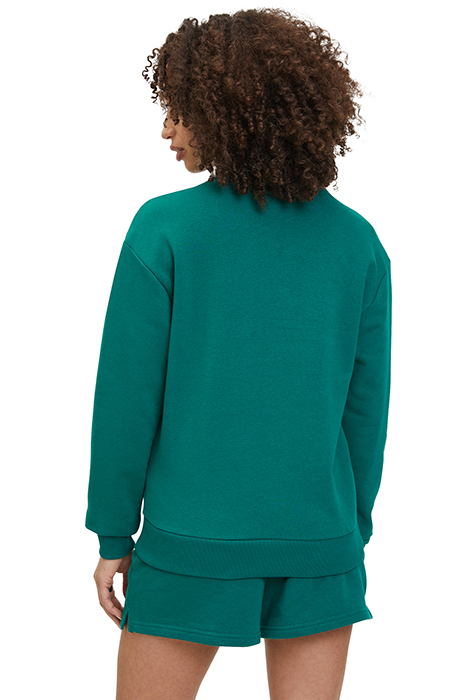 BANTIN SLIGHTLY CROPPED CREW SWEAT AVENTURINE 2