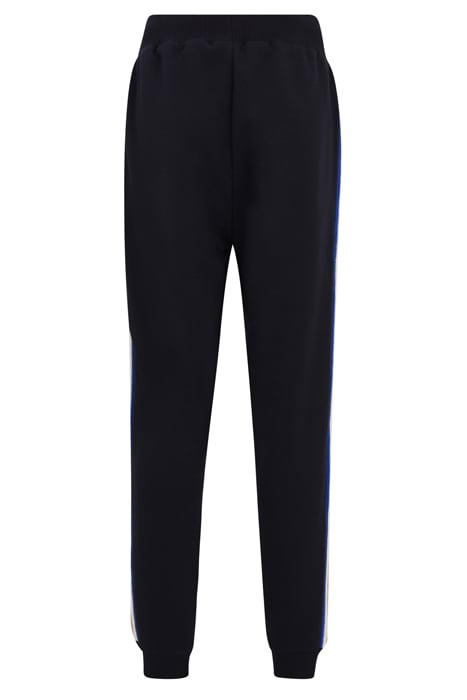 CUFFED SWEATPANTS WITH BRAID DETAIL NAVY / WHITE / PIMK 5