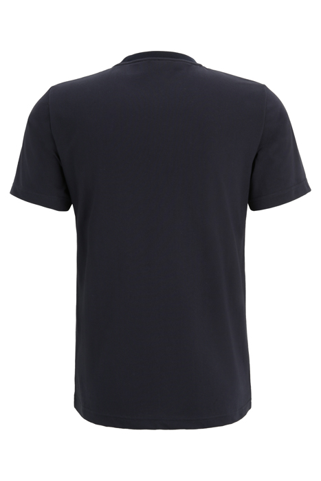 SHORT SLEEVES T-SHIRT WITH CONTRAST DETAIL NAVY / WHITE 5