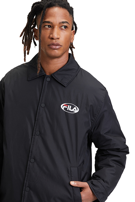 LENOIR PADDED COACH JACKET BLACK 7