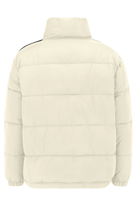 LESZNO 90'S PUFFER JACKET ANTIQUE WHITE-BLACK 2
