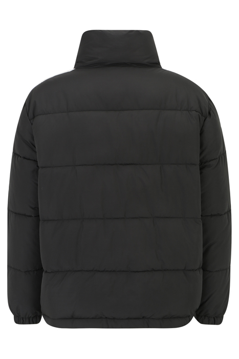 LESZNO 90'S PUFFER JACKET BLACK-ANTIQUE WHITE 5