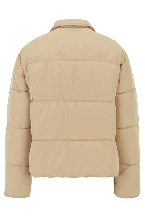 LEILA PUFFER COACH JACKET CORNSTALK 5