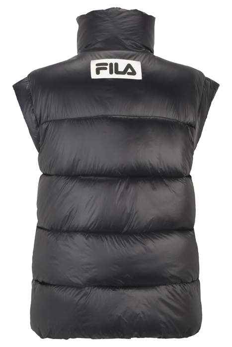 LUZK LONG PUFFER VEST BLACK 5