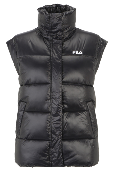 LUZK LONG PUFFER VEST BLACK 4