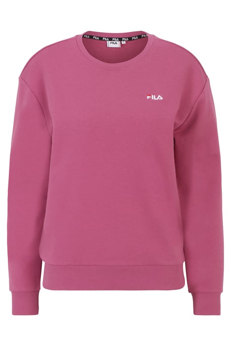BANTIN SLIGHTLY CROPPED CREW SWEAT RED VIOLET 4