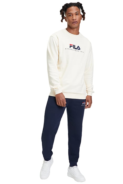 BOLLWILLER CREW SWEAT ANTIQUE WHITE 3