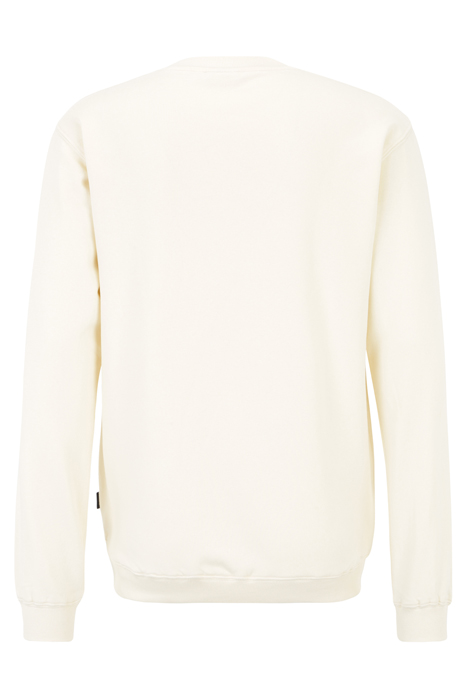 BOLLWILLER CREW SWEAT ANTIQUE WHITE 5