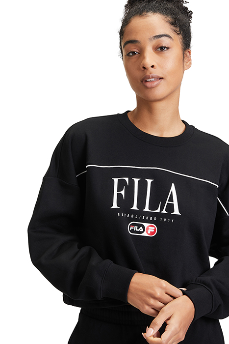 LEWISTOWN CREW SWEAT BLACK 7