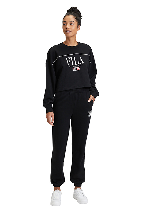 LEWISTOWN CREW SWEAT BLACK 3