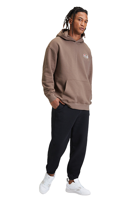 LEOBEN HOODY DEEP TAUPE 3