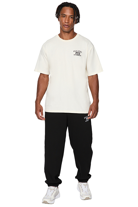 LEZHE GRAPHIC SWEAT PANTS BLACK 3