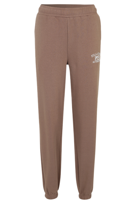 LINNA HIGH WAIST GRAPHIC SWEAT PANTS DEEP TAUPE 4