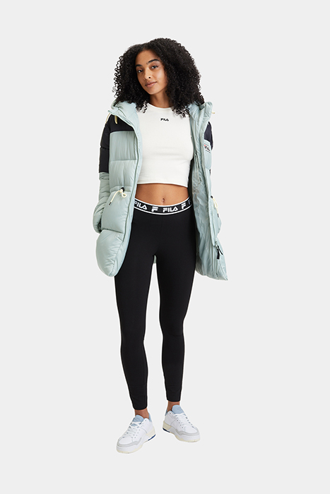 LATINA CROPPED TEE ANTIQUE WHITE 7