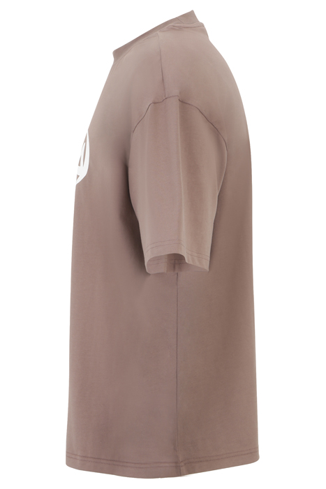 LEMOORE OVERSIZED LOGO TEE DEEP TAUPE 6