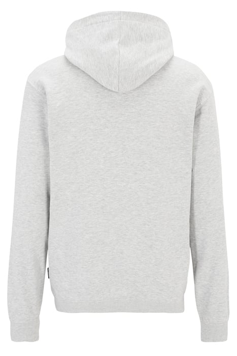 BRUNSSUM HOODY LIGHT GREY MELANGE 5
