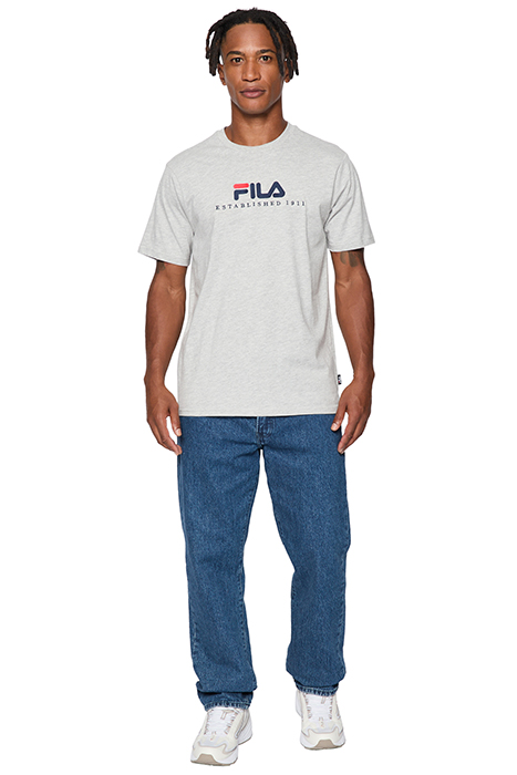 BEDBURG TEE LIGHT GREY MELANGE 3