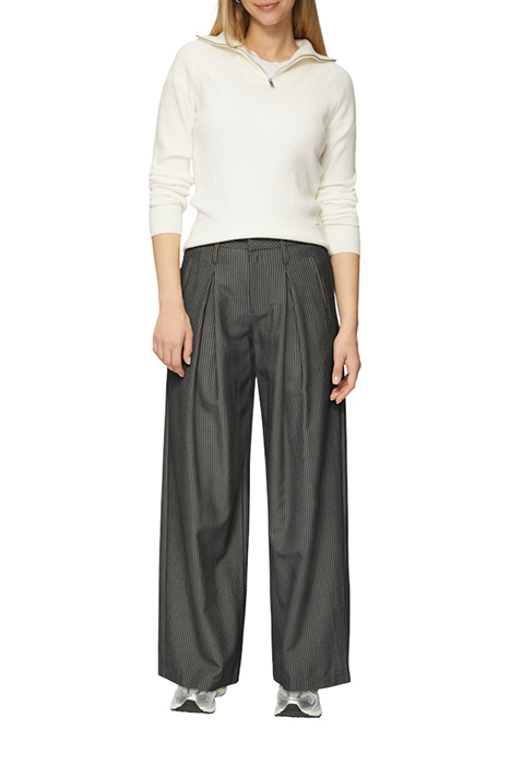 S.OLIVER-QS PANTS DARK GREY 2