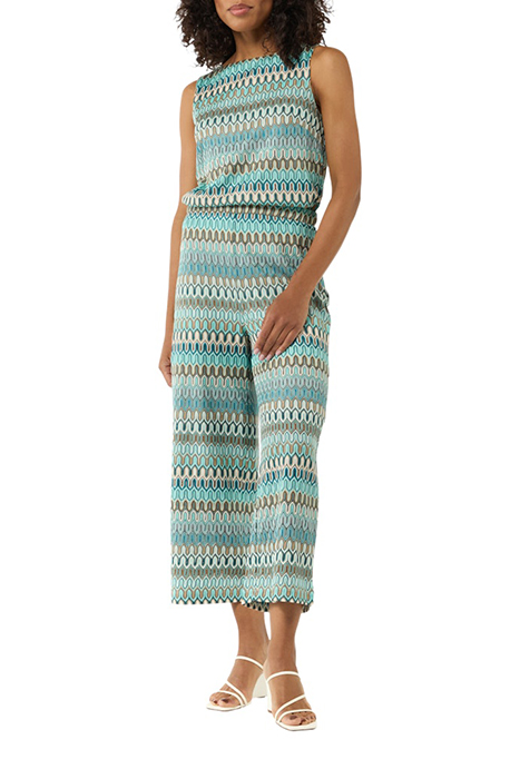 COMMA PANTS TURQOISE 2