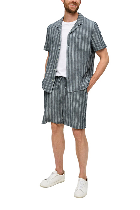 S.OLIVER SHIRTS MARINE-BLUE 3