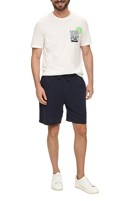 S.OLIVER SHORTS MARINE-BLUE 3