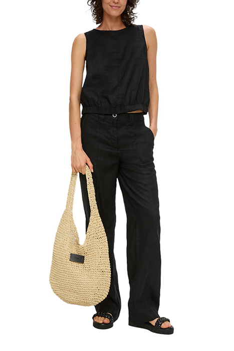 S.OLIVER BLOUSES BLACK 3