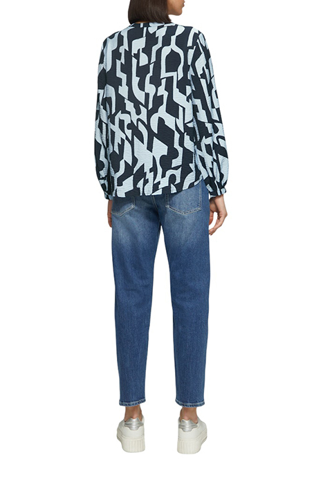 S.OLIVER BLOUSES MARINE-BLUE 2