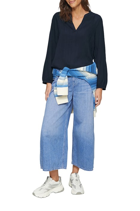 S.OLIVER BLOUSES MARINE-BLUE 2