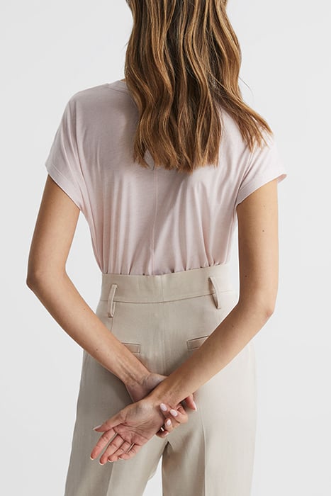 CAIA-PIMA TEE LIGHT PINK 3