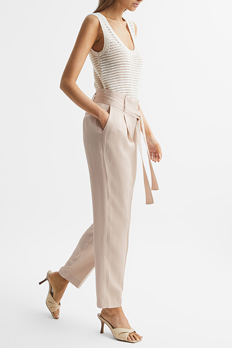 MYLIE-TAPER TROUSER NEUTRAL 4