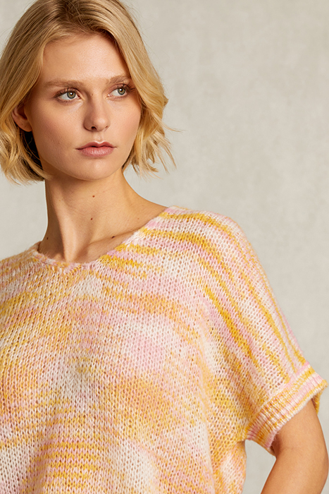 PINK ORANGE STRIPED TANK TOP 4