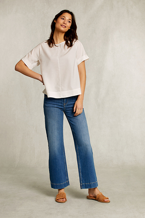OFF WHITE UNI OVERSIZED BLOUSE WHITE 3