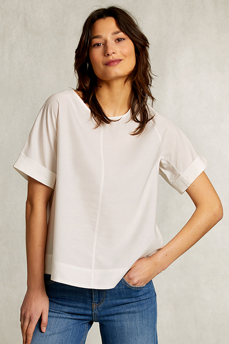 OFF WHITE UNI OVERSIZED BLOUSE WHITE 1