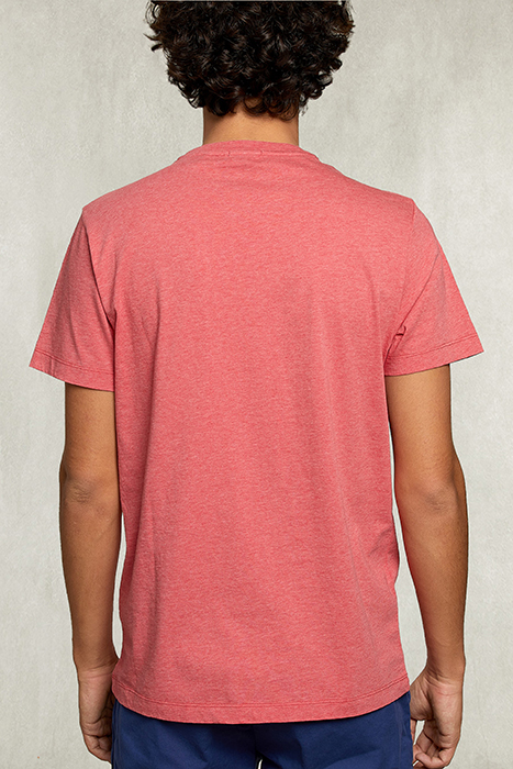 CUSTOM FIT PIMA COTTON CREW NECK T-SHIRT PUNCH MIX PINK 2