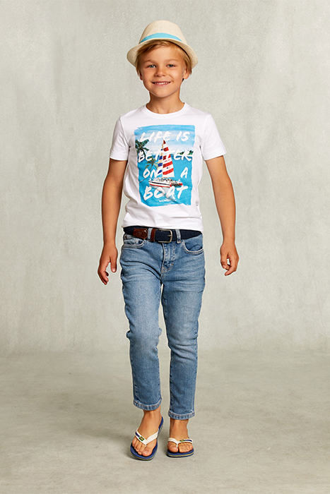 NORMAL FIT BASIC T-SHIRT WHITE WHITE 3