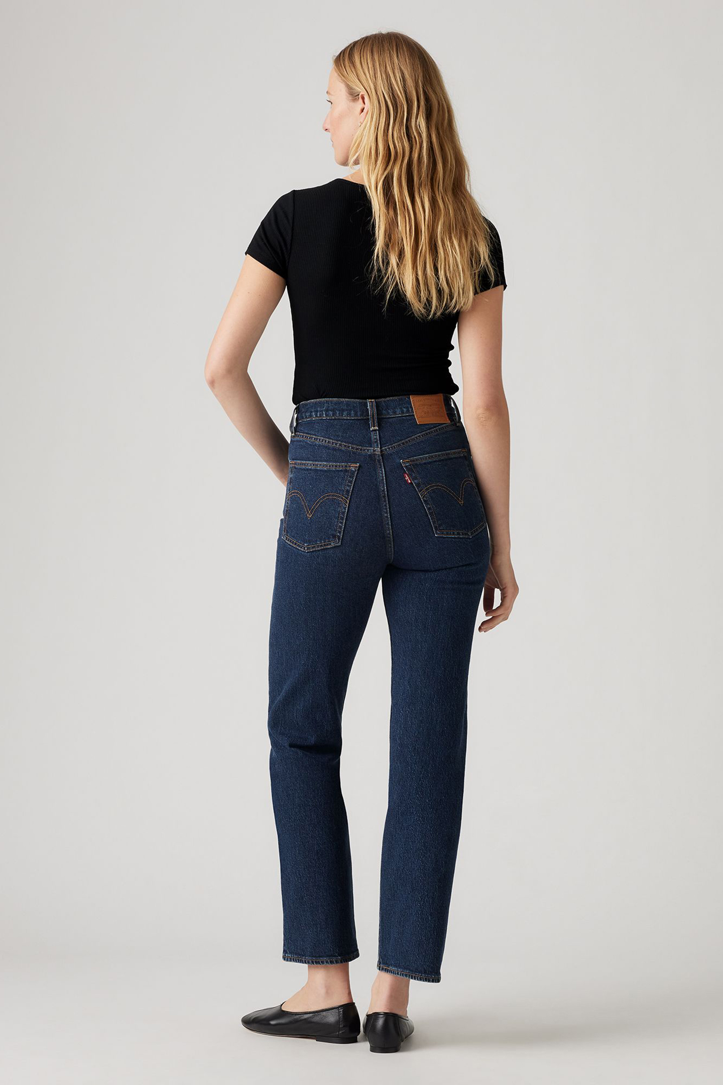 RIBCAGE STRAIGHT ANKLE JEANS 3