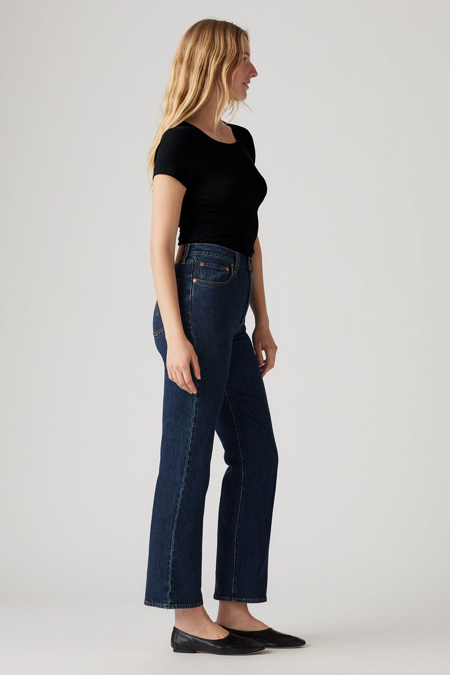 RIBCAGE STRAIGHT ANKLE JEANS 6