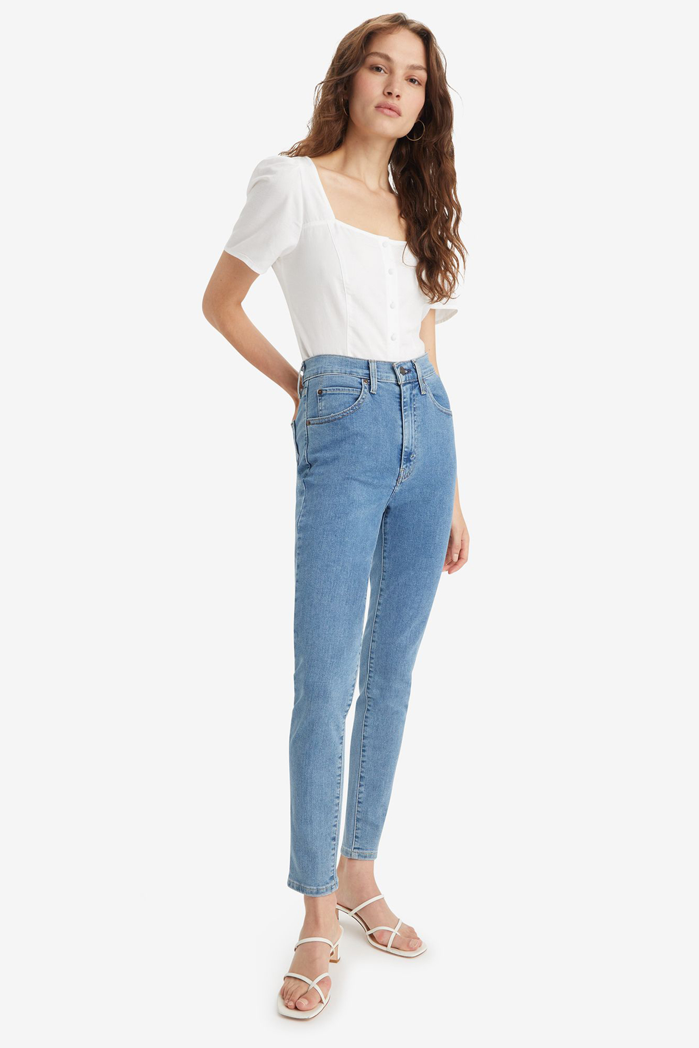 RETRO HIGH SKINNY JEANS 5