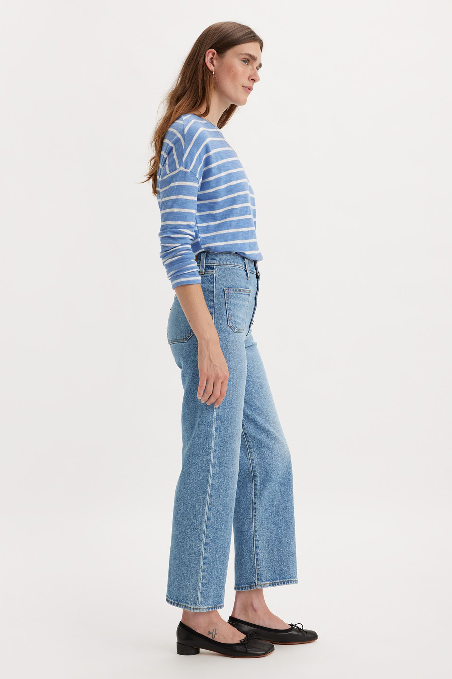RIBCAGE STRAIGHT PATCH POCKET JEANS 4