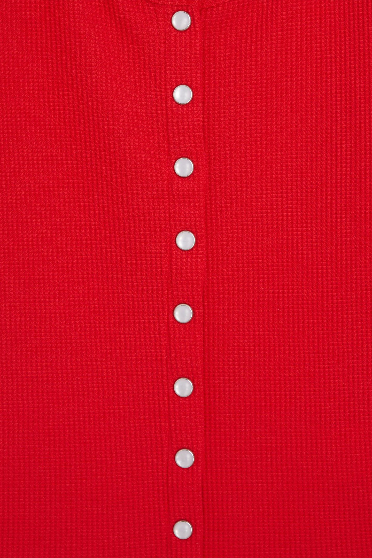 DRY GOODS WAFFLE BUTTON-UP TOP 8