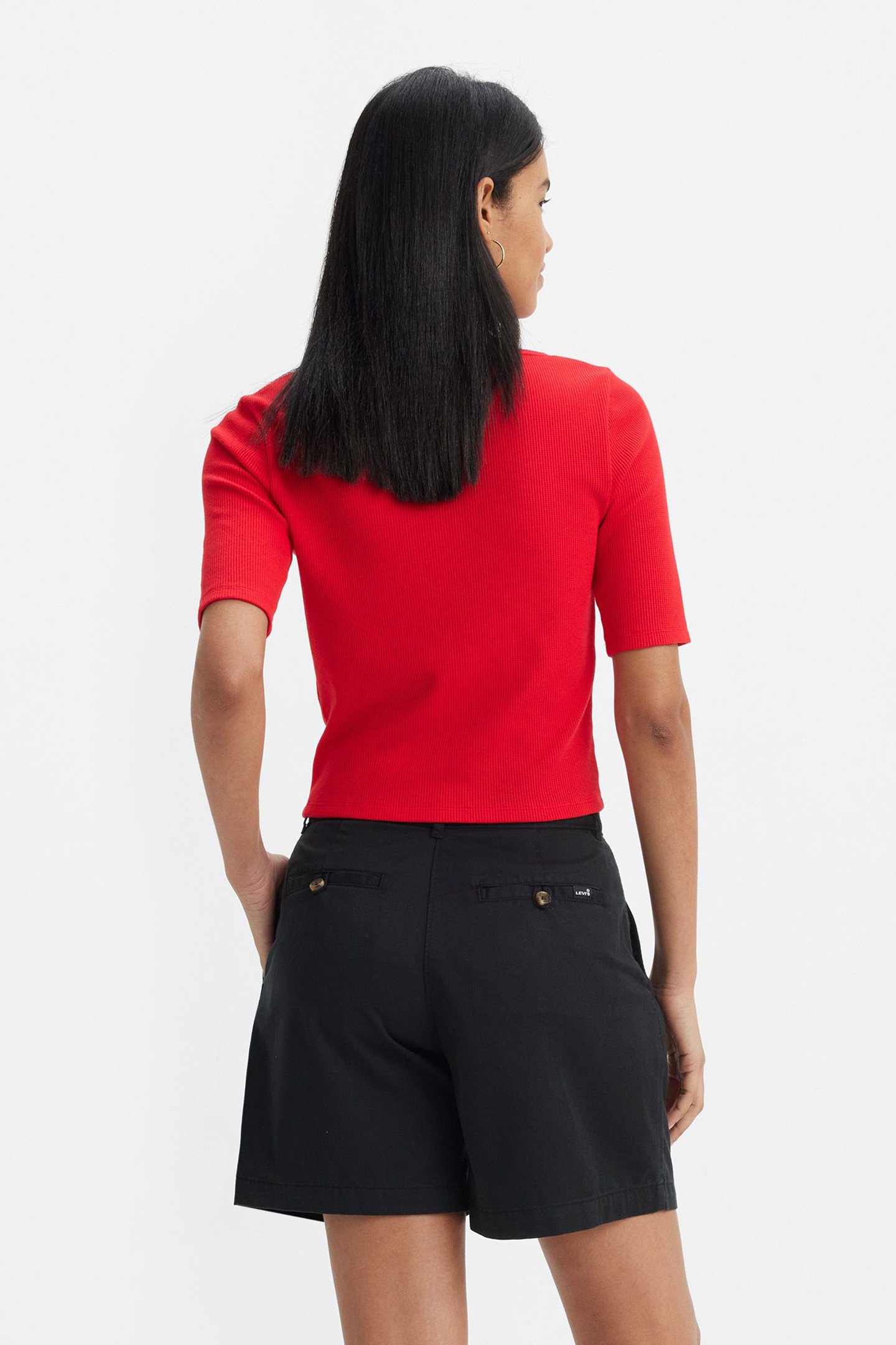 DRY GOODS WAFFLE BUTTON-UP TOP 2