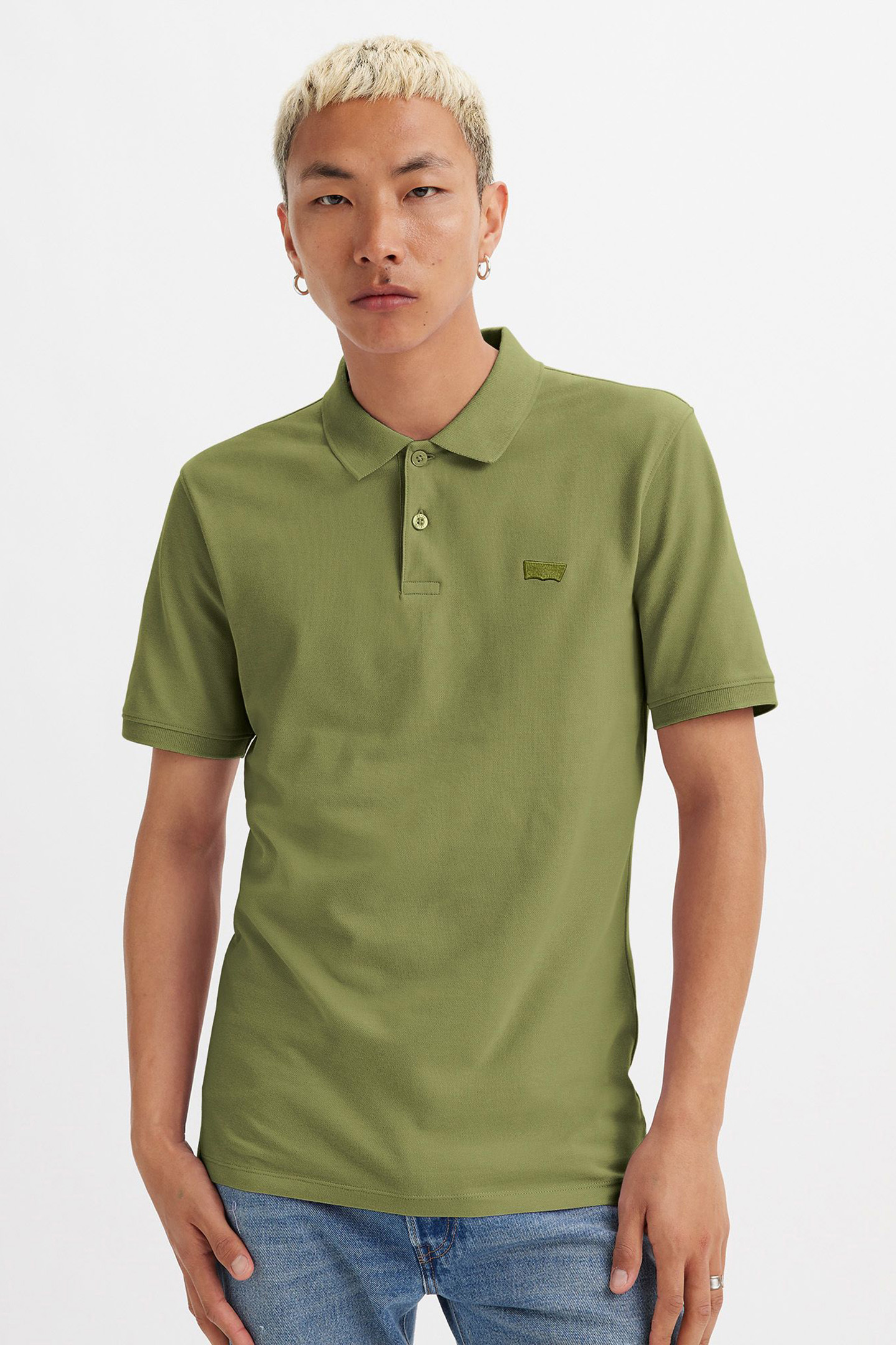 SLIM HOUSEMARK POLO CAPULET OLIVE JERSEY 3