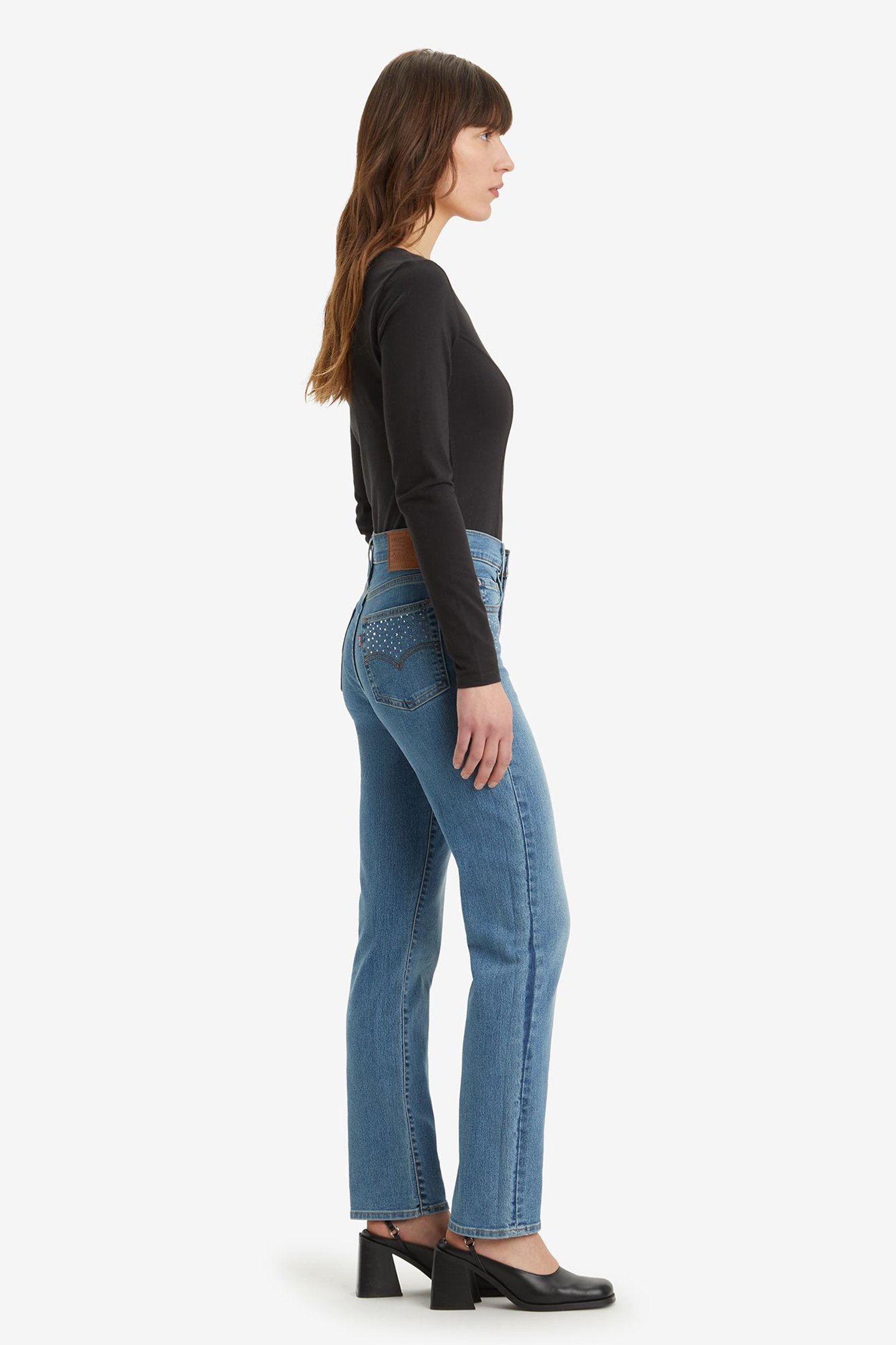 724™ HIGH RISE STRAIGHT JEANS 5