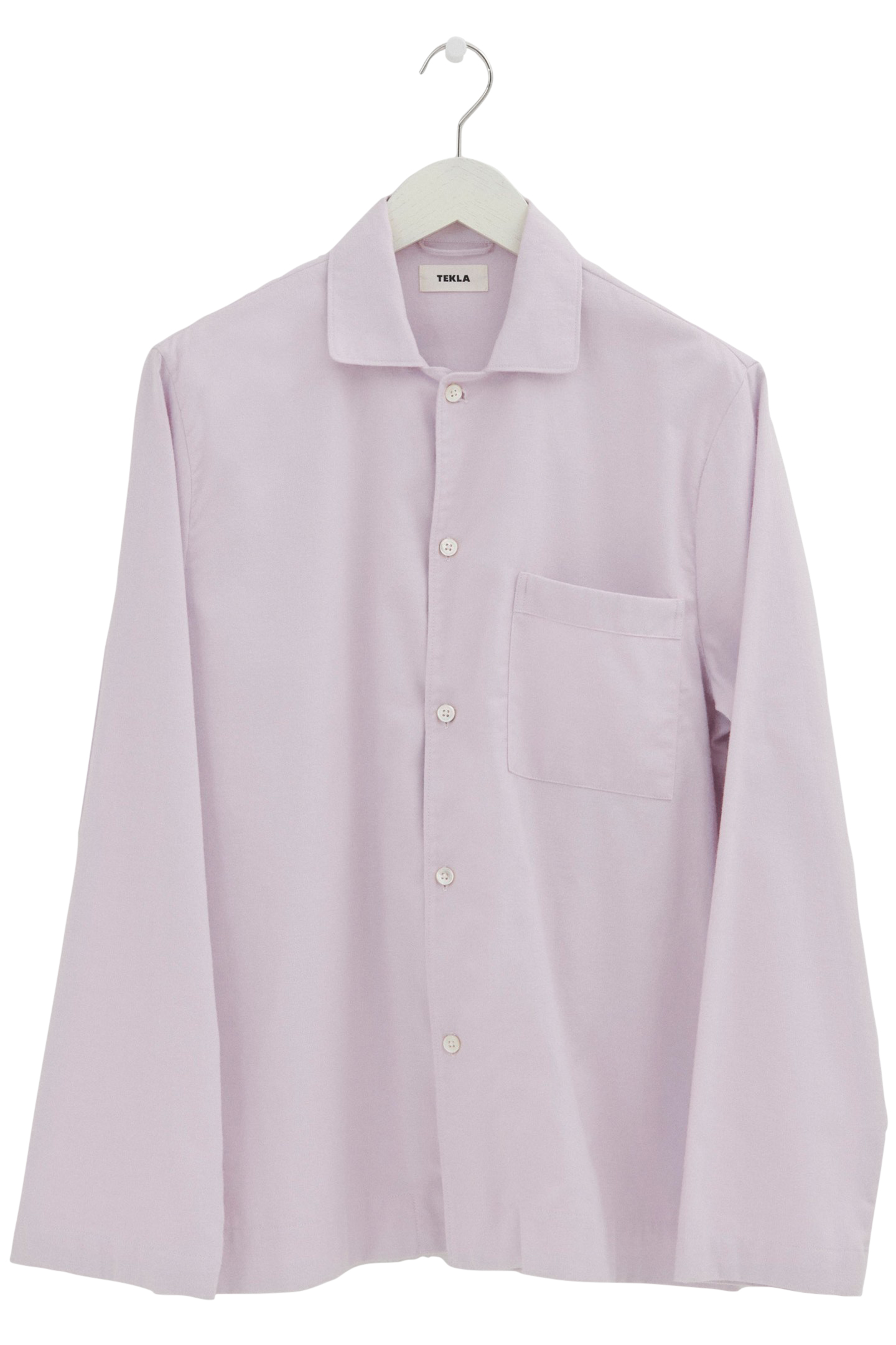 UNISEX FLANNEL, PYJAMAS SHIRT LILAC 3