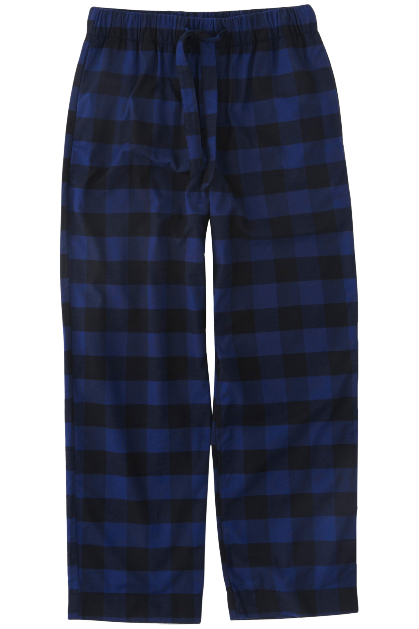UNISEX FLANNEL, PYJAMAS PANTS BLUE GINGHAM 2