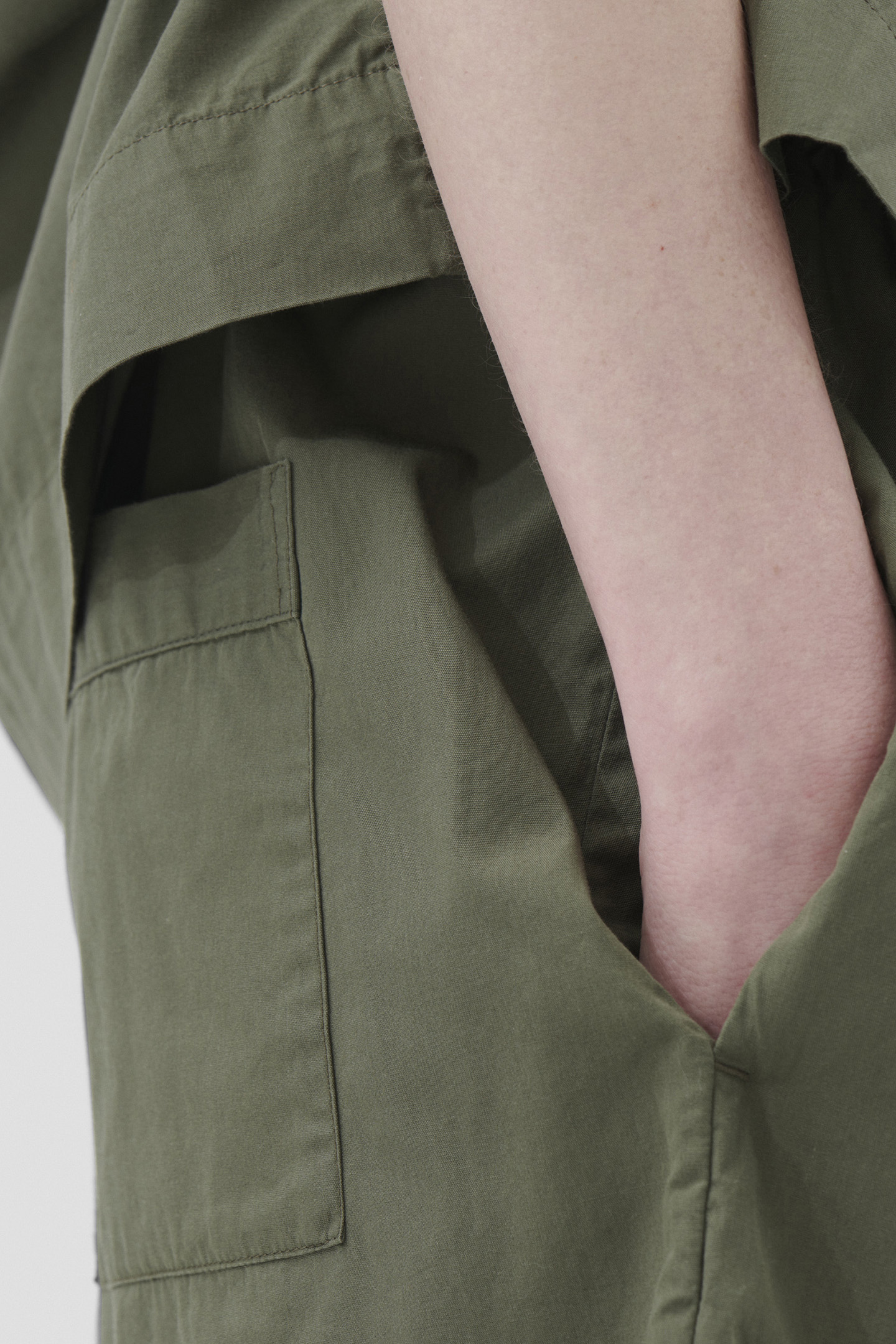 UNISEX POPLIN, PYJAMAS SHORTS WILLOW 2